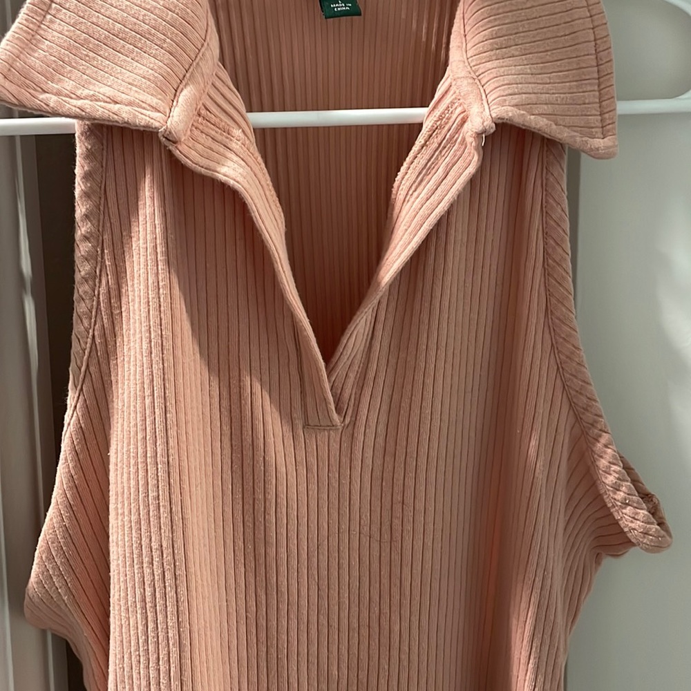 Pink golf dress